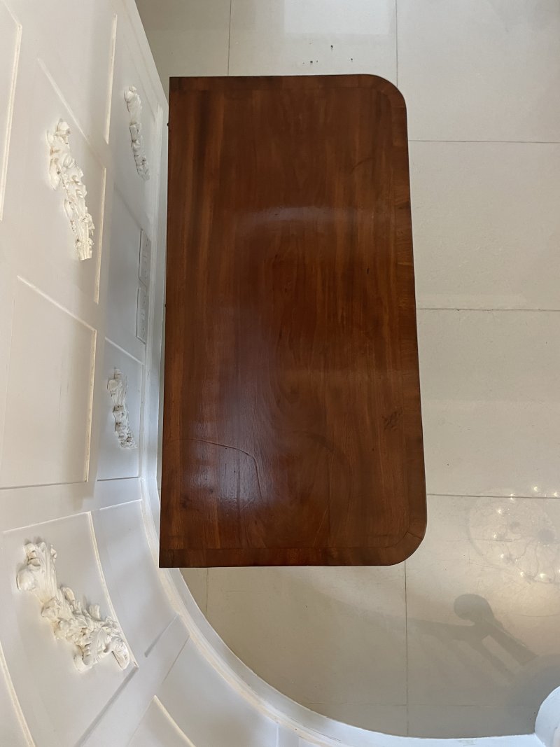 Antique Regency Quality Mahogany Card Table - Image 11